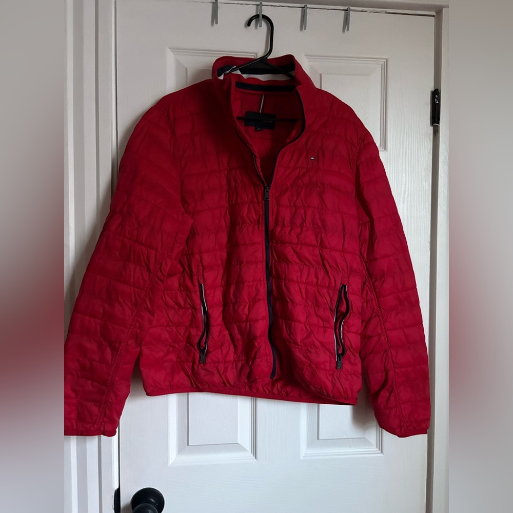 Tommy-hilfiger Men's Red Jacket